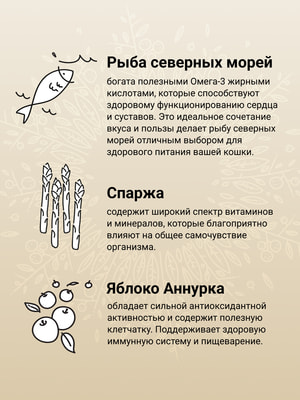 Повседневные корма Craftia Сухой корм CRAFTIA HARMONA для взрослых кошек из рыбы северного моря 1,4 кг (вид 4) Повседневные корма Craftia Сухой корм CRAFTIA HARMONA для взрослых кошек из рыбы северного моря 1,4 кг (фото, вид 4)