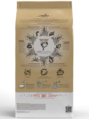 Повседневные корма Craftia Сухой корм CRAFTIA NATURA для взрослых собак миниатюрных и мелких пород из ягненка с перепелкой 7 кг (вид 4) Повседневные корма Craftia Сухой корм CRAFTIA NATURA для взрослых собак миниатюрных и мелких пород из ягненка с перепелкой 7 кг (фото, вид 4)