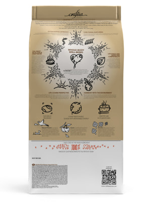 Повседневные корма Craftia Сухой корм CRAFTIA NATURA для взрослых собак средних и крупных пород из утки с фазаном 640 г (вид 8) Повседневные корма Craftia Сухой корм CRAFTIA NATURA для взрослых собак средних и крупных пород из утки с фазаном 640 г (фото, вид 8)