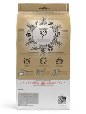 Повседневные корма Craftia Сухой корм CRAFTIA NATURA для взрослых собак средних и крупных пород из ягненка с перепелкой 2 кг (вид 1) Повседневные корма Craftia Сухой корм CRAFTIA NATURA для взрослых собак средних и крупных пород из ягненка с перепелкой 2 кг (фото, вид 1)