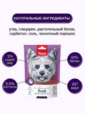 Повседневные Wanpy Wanpy Dog утиная соломка 100 г (вид 14) Повседневные Wanpy Wanpy Dog утиная соломка 100 г (фото, вид 14)
