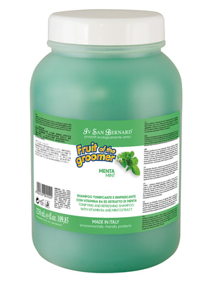 Косметика и средства по уходу Iv San Bernard ISB Fruit of the Groomer Mint Шампунь для любого типа шерсти с витамином В6 3,25 л (вид 3) Косметика и средства по уходу Iv San Bernard ISB Fruit of the Groomer Mint Шампунь для любого типа шерсти с витамином В6 3,25 л (фото, вид 3)