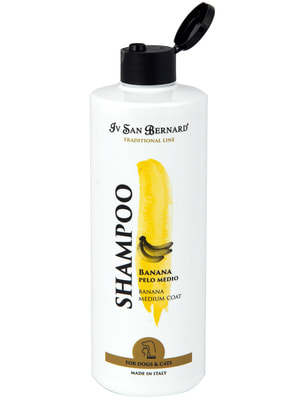 Косметика и средства по уходу Iv San Bernard ISB Traditional Line Banana Шампунь для шерсти средней длины 500 мл (вид 6) Косметика и средства по уходу Iv San Bernard ISB Traditional Line Banana Шампунь для шерсти средней длины 500 мл (фото, вид 6)
