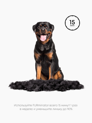 Инструменты и аксессуары FURminator Фурминатор FURminator XL для гигантских собак с короткой шерстью (вид 17) Инструменты и аксессуары FURminator Фурминатор FURminator XL для гигантских собак с короткой шерстью (фото, вид 17)