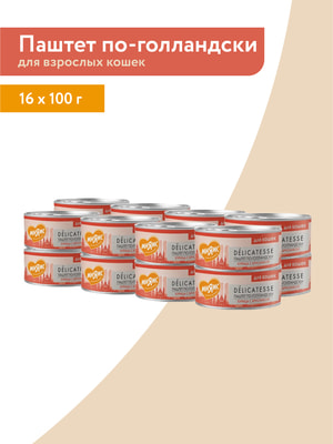 Повседневные корма Мнямс Влажный корм Мнямс Деликатес Курица с брусникой для кошек "Паштет по-голландски" 100 г (вид 5) Повседневные корма Мнямс Влажный корм Мнямс Деликатес Курица с брусникой для кошек "Паштет по-голландски" 100 г (фото, вид 5)