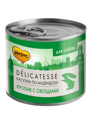 Повседневные корма Мнямс Влажный корм Мнямс Деликатес Паштет из кролика с овощами для собак всех пород "Касуэла по-мадридски" 200 г (вид 5) Повседневные корма Мнямс Влажный корм Мнямс Деликатес Паштет из кролика с овощами для собак всех пород "Касуэла по-мадридски" 200 г (фото, вид 5)