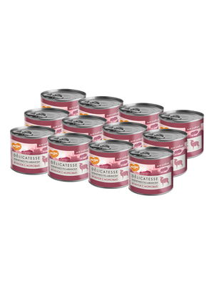 Повседневные корма Мнямс Влажный корм Мнямс Деликатес Паштет из ягненка с морковью для собак всех пород "Клефтико по-афински" 200 г (вид 17) Повседневные корма Мнямс Влажный корм Мнямс Деликатес Паштет из ягненка с морковью для собак всех пород "Клефтико по-афински" 200 г (фото, вид 17)