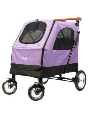 Коляски Mr.Kranch Коляска прогулочная Mr.Kranch для собак и кошек большая выставочная (макс. нагрузка 55 кг), фиолетовая (вид 1) Коляски Mr.Kranch Коляска прогулочная Mr.Kranch для собак и кошек большая выставочная (макс. нагрузка 55 кг), фиолетовая (фото, вид 1)