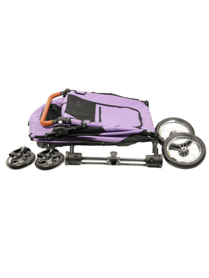 Коляски Mr.Kranch Коляска прогулочная Mr.Kranch для собак и кошек большая выставочная (макс. нагрузка 55 кг), фиолетовая (вид 15) Коляски Mr.Kranch Коляска прогулочная Mr.Kranch для собак и кошек большая выставочная (макс. нагрузка 55 кг), фиолетовая (фото, вид 15)