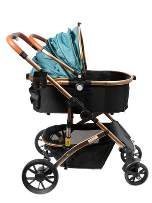 Коляски Mr.Kranch Коляска прогулочная Mr.Kranch для собак и кошек большая с амортизацией (макс. нагрузка 20 кг), голубая (вид 7) Коляски Mr.Kranch Коляска прогулочная Mr.Kranch для собак и кошек большая с амортизацией (макс. нагрузка 20 кг), голубая (фото, вид 7)