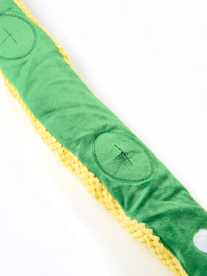 Для совместной игры Mr.Kranch Игрушка Mr.Kranch для собак "Змейка" с карманами под лакомство 96 см желтая (вид 4) Для совместной игры Mr.Kranch Игрушка Mr.Kranch для собак "Змейка" с карманами под лакомство 96 см желтая (фото, вид 4)