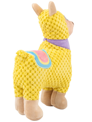 Для совместной игры Mr.Kranch Игрушка Mr.Kranch для собак "Лама" плюшевая с пищалкой 20 см желтая (вид 2) Для совместной игры Mr.Kranch Игрушка Mr.Kranch для собак "Лама" плюшевая с пищалкой 20 см желтая (фото, вид 2)