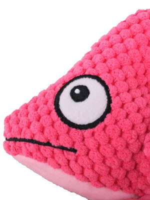 Для совместной игры Mr.Kranch Игрушка Mr.Kranch для собак "Хамелеон" плюшевая с канатиками и пищалкой 26 см розовая (вид 4) Для совместной игры Mr.Kranch Игрушка Mr.Kranch для собак "Хамелеон" плюшевая с канатиками и пищалкой 26 см розовая (фото, вид 4)