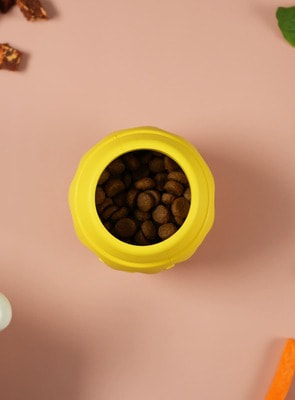 Для лакомств Mr.Kranch Игрушка Mr.Kranch для собак Горшочек меда 9*8 см желтая с ароматом сливок (вид 17) Для лакомств Mr.Kranch Игрушка Mr.Kranch для собак Горшочек меда 9*8 см желтая с ароматом сливок (фото, вид 17)