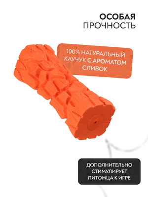 Апортировки Mr.Kranch Игрушка Mr.Kranch для собак Палочка с пищалкой 16 см оранжевая с ароматом бекона (вид 6) Апортировки Mr.Kranch Игрушка Mr.Kranch для собак Палочка с пищалкой 16 см оранжевая с ароматом бекона (фото, вид 6)