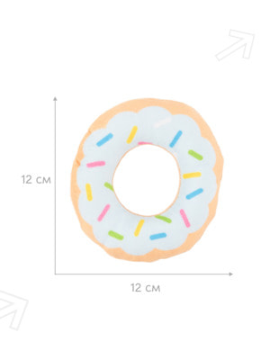 Mr.Kranch Игрушка Mr.Kranch для собак Пончик 12*3 см голубая (вид 7) Mr.Kranch Игрушка Mr.Kranch для собак Пончик 12*3 см голубая (фото, вид 7)