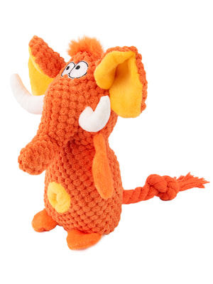 Mr.Kranch Игрушка Mr.Kranch для собак Слон 21*15 см оранжевая (вид 9) Mr.Kranch Игрушка Mr.Kranch для собак Слон 21*15 см оранжевая (фото, вид 9)