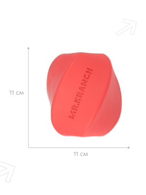 Для лакомств Mr.Kranch Игрушка Mr.Kranch для собак Твистер 11*11 см розовая с ароматом бекона (вид 11) Для лакомств Mr.Kranch Игрушка Mr.Kranch для собак Твистер 11*11 см розовая с ароматом бекона (фото, вид 11)