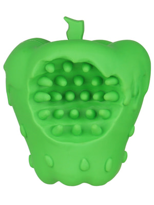 Для самостоятельной игры Mr.Kranch Игрушка Mr.Kranch для собак Яблоко с пищалкой 10 см зеленая с ароматом курицы (вид 6) Для самостоятельной игры Mr.Kranch Игрушка Mr.Kranch для собак Яблоко с пищалкой 10 см зеленая с ароматом курицы (фото, вид 6)