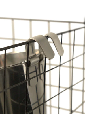 Миски, поилки, хранение корма Mr.Kranch Ведро Mr.Kranch из нержавеющей стали с креплением для клеток и вольеров 9,8 л (вид 12) Миски, поилки, хранение корма Mr.Kranch Ведро Mr.Kranch из нержавеющей стали с креплением для клеток и вольеров 9,8 л (фото, вид 12)