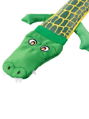 Для совместной игры Mr.Kranch Игрушка Mr.Kranch из пожарного шланга для собак Крокодил с пищалкой 65 см зеленая (вид 2) Для совместной игры Mr.Kranch Игрушка Mr.Kranch из пожарного шланга для собак Крокодил с пищалкой 65 см зеленая (фото, вид 2)