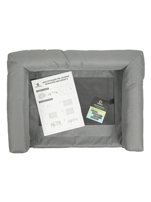 Лежанки, коврики, домики Mr.Kranch Лежанка-шезлонг каркасная для собак Mr.Kranch Elevated с мягкими бортиками средняя 81х63х27 см серая (вид 22) Лежанки, коврики, домики Mr.Kranch Лежанка-шезлонг каркасная для собак Mr.Kranch Elevated с мягкими бортиками средняя 81х63х27 см серая (фото, вид 22)