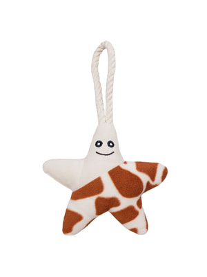 Для совместной игры Mr.Kranch Игрушка Mr.Kranch для собак мелких и средних пород Звездочка с канатом и пищалкой 26х16х5см, бежево-пятнистая (вид 7) Для совместной игры Mr.Kranch Игрушка Mr.Kranch для собак мелких и средних пород Звездочка с канатом и пищалкой 26х16х5см, бежево-пятнистая (фото, вид 7)