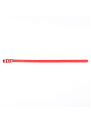 Ошейники, шлейки, намордники Mr.Kranch Ошейник Mr.Kranch для собак из натуральной кожи прямой, 33-40см, красный (вид 3) Ошейники, шлейки, намордники Mr.Kranch Ошейник Mr.Kranch для собак из натуральной кожи прямой, 33-40см, красный (фото, вид 3)