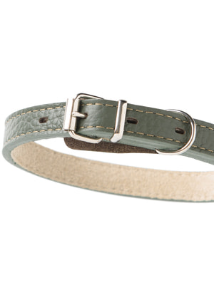 Ошейники, шлейки, намордники Mr.Kranch Ошейник Mr.Kranch для собак из натуральной кожи прямой, 39-50см, оливковый (вид 1) Ошейники, шлейки, намордники Mr.Kranch Ошейник Mr.Kranch для собак из натуральной кожи прямой, 39-50см, оливковый (фото, вид 1)