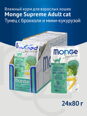   Monge   Monge Supreme Adult cat       -,  80  (,  6)