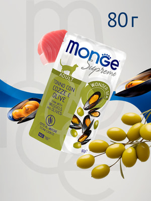   Monge   Monge Supreme Adult cat       ,  80  (,  3)