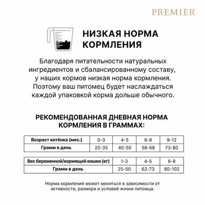      Premier Cat KITTEN  ,   2  (,  7)