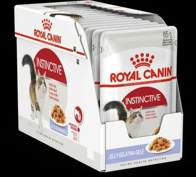 Влажные корма, консервы Royal Canin Корм для взрослых кошек Royal Canin Instinctive Корм консервированный ,желе 28 шт по 85 г (вид 3) Влажные корма, консервы Royal Canin Корм для взрослых кошек Royal Canin Instinctive Корм консервированный ,желе 28 шт по 85 г (фото, вид 3)