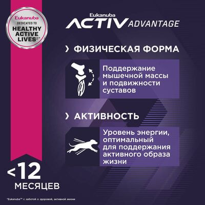 Сухие корма Eukanuba Сухой корм для щенков мелких пород Eukanuba с птицей, 3 кг (вид 6) Сухие корма Eukanuba Сухой корм для щенков мелких пород Eukanuba с птицей, 3 кг (фото, вид 6)