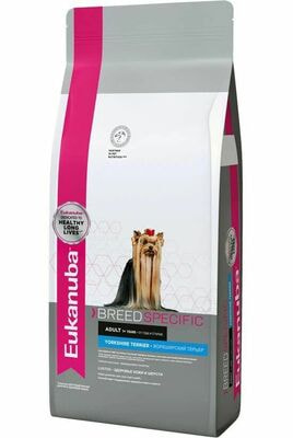 Сухие корма Eukanuba Сухой корм для собак Eukanuba с птицей для взрослых собак породы йоркширский терьер от года, 2 шт по 1 кг (вид 1) Сухие корма Eukanuba Сухой корм для собак Eukanuba с птицей для взрослых собак породы йоркширский терьер от года, 2 шт по 1 кг (фото, вид 1)