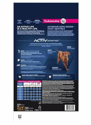 Сухие корма Eukanuba Сухой корм для пожилых собак крупных и очень крупных пород Eukanuba с птицей, 15 кг (вид 3) Сухие корма Eukanuba Сухой корм для пожилых собак крупных и очень крупных пород Eukanuba с птицей, 15 кг (фото, вид 3)