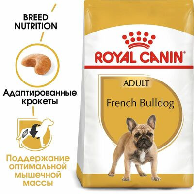 Сухие корма Royal Canin Корм для взрослых собак Royal Canin French Bulldog Adult сухой для породы Французский Бульдог от 12 месяцев, 3 кг (вид 3) Сухие корма Royal Canin Корм для взрослых собак Royal Canin French Bulldog Adult сухой для породы Французский Бульдог от 12 месяцев, 3 кг (фото, вид 3)