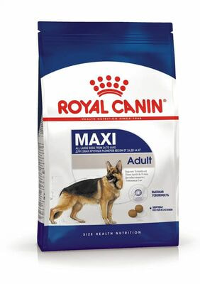 Сухие корма Royal Canin Royal Canin Maxi Adult Корм сухой для взрослых собак крупных размеров от 15 месяцев, 15 кг (вид 1) Сухие корма Royal Canin Royal Canin Maxi Adult Корм сухой для взрослых собак крупных размеров от 15 месяцев, 15 кг (фото, вид 1)