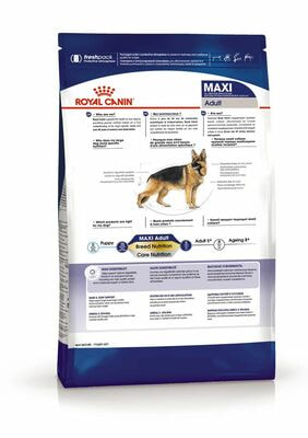Сухие корма Royal Canin Royal Canin Maxi Adult Корм сухой для взрослых собак крупных размеров от 15 месяцев, 15 кг (вид 2) Сухие корма Royal Canin Royal Canin Maxi Adult Корм сухой для взрослых собак крупных размеров от 15 месяцев, 15 кг (фото, вид 2)