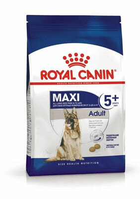 Сухие корма Royal Canin Royal Canin Maxi Adult Корм сухой для взрослых собак крупных размеров от 5 лет до 8 лет, 15 кг (вид 1) Сухие корма Royal Canin Royal Canin Maxi Adult Корм сухой для взрослых собак крупных размеров от 5 лет до 8 лет, 15 кг (фото, вид 1)