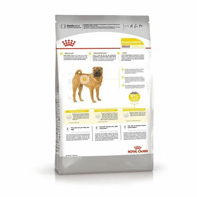 Сухие корма Royal Canin Корм для взрослых собак средних размеров при раздражениях и зуде кожи Royal Canin Medium Dermacomfort, сухой, 3 кг (вид 1) Сухие корма Royal Canin Корм для взрослых собак средних размеров при раздражениях и зуде кожи Royal Canin Medium Dermacomfort, сухой, 3 кг (фото, вид 1)