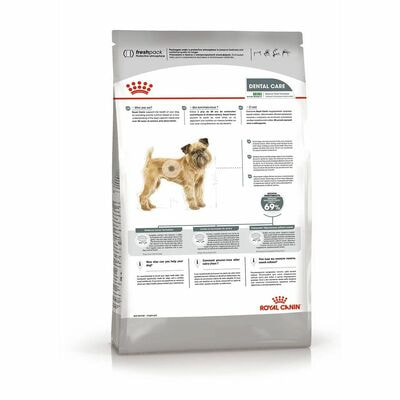 Сухие корма Royal Canin Корм для собак мелких размеров, предрасположенных к образованию зубного камня, Royal Canin Mini Dental Care сухой, 1 кг (вид 1) Сухие корма Royal Canin Корм для собак мелких размеров, предрасположенных к образованию зубного камня, Royal Canin Mini Dental Care сухой, 1 кг (фото, вид 1)