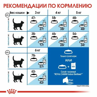 Сухие корма Royal Canin Корм для кошек Royal Canin Indoor Appetite Control сухой сбалансированный для взрослых кошек, живущих в помещении, 2 шт по 400 г (вид 4) Сухие корма Royal Canin Корм для кошек Royal Canin Indoor Appetite Control сухой сбалансированный для взрослых кошек, живущих в помещении, 2 шт по 400 г (фото, вид 4)