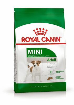 Сухие корма Royal Canin Royal Canin Mini Adult Корм сухой для взрослых собак мелких размеров от 2 месяцев, 2 шт по 800 г (вид 1) Сухие корма Royal Canin Royal Canin Mini Adult Корм сухой для взрослых собак мелких размеров от 2 месяцев, 2 шт по 800 г (фото, вид 1)