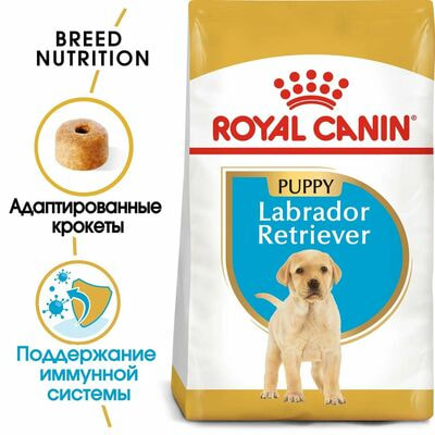 Сухие корма Royal Canin Royal Canin Labrador Retriever Puppy Корм сухой для щенков породы Лабрадор Ретривер от 15 месяцев, 12 кг (вид 3) Сухие корма Royal Canin Royal Canin Labrador Retriever Puppy Корм сухой для щенков породы Лабрадор Ретривер от 15 месяцев, 12 кг (фото, вид 3)