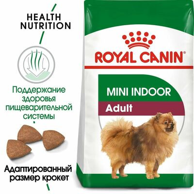 Сухие корма Royal Canin Royal Canin Mini Indoor Adult Корм сухой для взрослых собак мелких размеров, живущих в помещении, 3 кг (вид 2) Сухие корма Royal Canin Royal Canin Mini Indoor Adult Корм сухой для взрослых собак мелких размеров, живущих в помещении, 3 кг (фото, вид 2)