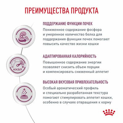 Сухие корма Royal Canin Royal Canin Renal RF 23 Feline Корм сухой диетический для взрослых кошек для поддержания функции почек, 2 кг (вид 5) Сухие корма Royal Canin Royal Canin Renal RF 23 Feline Корм сухой диетический для взрослых кошек для поддержания функции почек, 2 кг (фото, вид 5)
