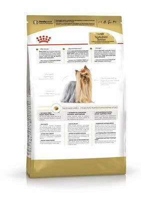 Сухие корма Royal Canin Корм для взрослых собак Royal Canin Yorkshire Terrier Adult сухой для породы Йоркширский Терьер от 10 месяцев, 3 кг (вид 2) Сухие корма Royal Canin Корм для взрослых собак Royal Canin Yorkshire Terrier Adult сухой для породы Йоркширский Терьер от 10 месяцев, 3 кг (фото, вид 2)