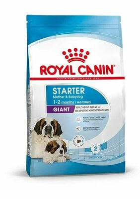 Сухие корма Royal Canin Корм сухой для собак Royal Canin Giant Starter очень крупных пород (> 45 ) в беременность и при лактации ,для щенков, 15 кг (вид 1) Сухие корма Royal Canin Корм сухой для собак Royal Canin Giant Starter очень крупных пород (> 45 ) в беременность и при лактации ,для щенков, 15 кг (фото, вид 1)