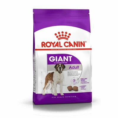 Сухие корма Royal Canin Royal Canin Giant Adult Корм сухой для взрослых собак очень крупных размеров от 18 месяцев, 15 кг (вид 1) Сухие корма Royal Canin Royal Canin Giant Adult Корм сухой для взрослых собак очень крупных размеров от 18 месяцев, 15 кг (фото, вид 1)